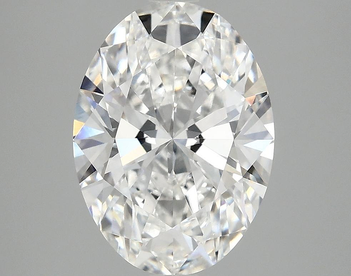 3.08 Carat Oval Shaped Excellent Cut VVS2 IGI Certified Lab Grown Diamond