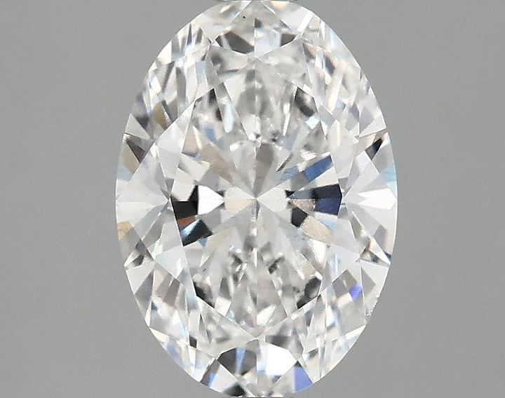 2.01 Carat Oval Shaped Ideal Cut SI1 IGI Certified Lab Grown Diamond
