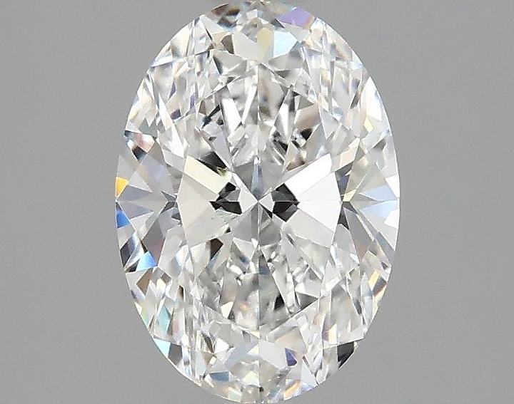 1.55 Carat Oval Shaped Ideal Cut VS2 IGI Certified Lab Grown Diamond