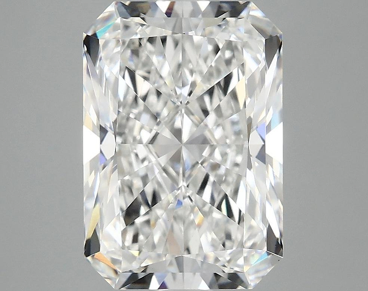4.07 Carat Radiant Shaped Ideal Cut VS1 IGI Certified Lab Grown Diamond