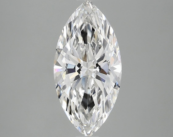 2.07 Carat Marquise Shaped Ideal Cut VVS2 IGI Certified Lab Grown Diamond