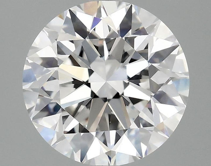 3.01 Carat Round Shaped Excellent Cut VVS2 IGI Certified Lab Grown Diamond