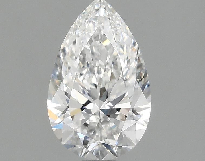 1.05 Carat Pear Shaped Ideal Cut VVS2 IGI Certified Lab Grown Diamond