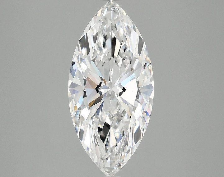 2.5 Carat Marquise Shaped Excellent Cut VS1 IGI Certified Lab Grown Diamond
