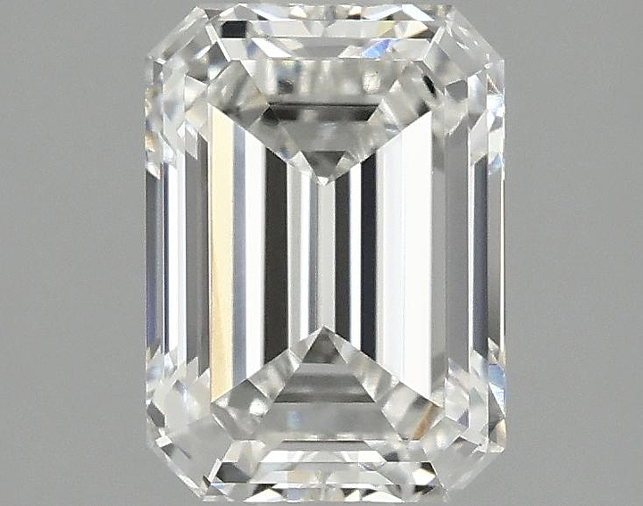 1.98 Carat Emerald Shaped Excellent Cut VVS2 IGI Certified Lab Grown Diamond