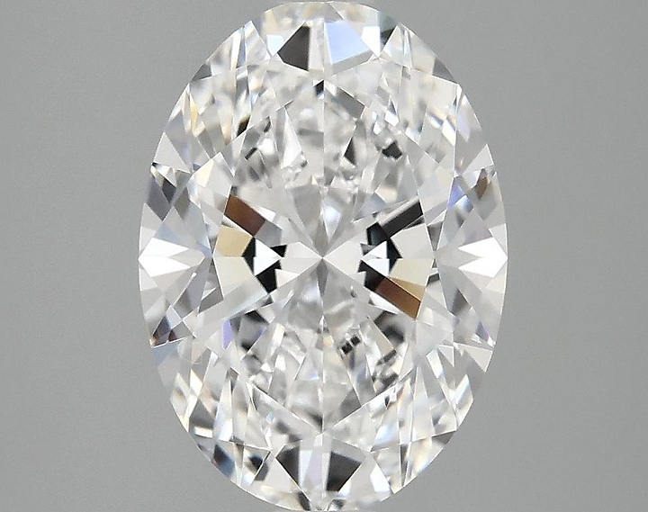 3.08 Carat Oval Shaped Ideal Cut VVS2 IGI Certified Lab Grown Diamond
