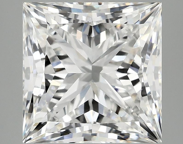 4.52 Carat Princess Shaped Ideal Cut VS1 IGI Certified Lab Grown Diamond