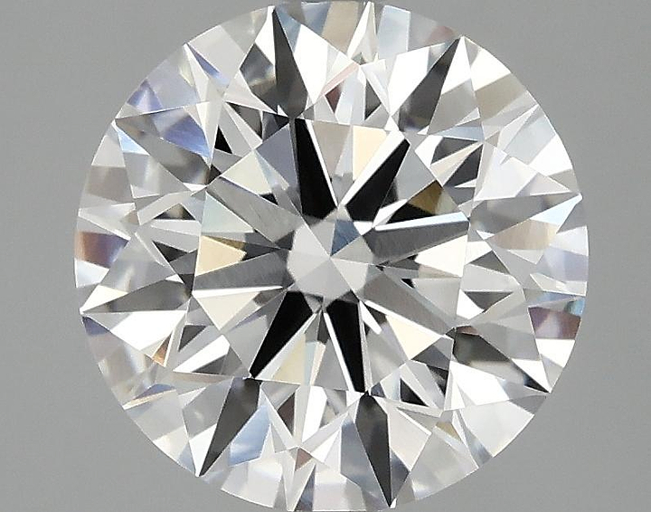 3.07 Carat Round Shaped Ideal Cut VVS2 IGI Certified Lab Grown Diamond