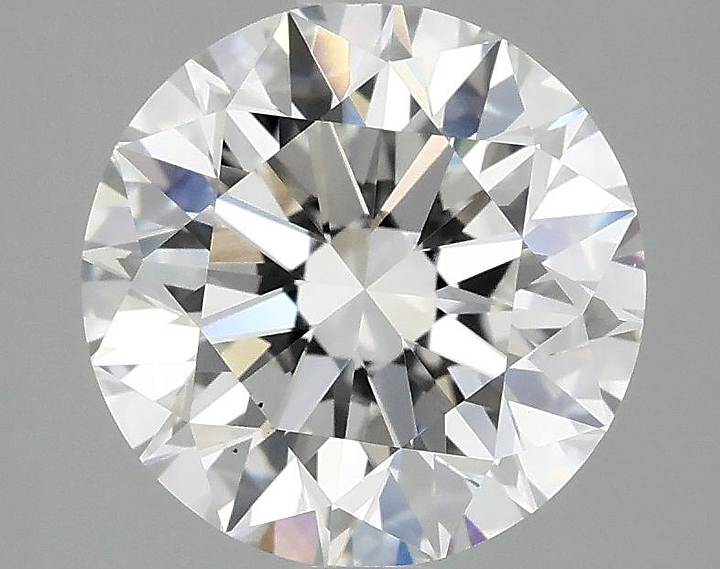 2.93 Carat Round Shaped Excellent Cut VS2 IGI Certified Lab Grown Diamond