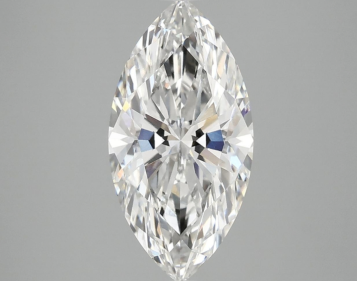 3.08 Carat Marquise Shaped Ideal Cut VS1 IGI Certified Lab Grown Diamond