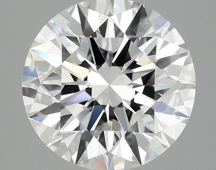 3.04 Carat Round Shaped Ideal Cut VVS2 IGI Certified Lab Grown Diamond