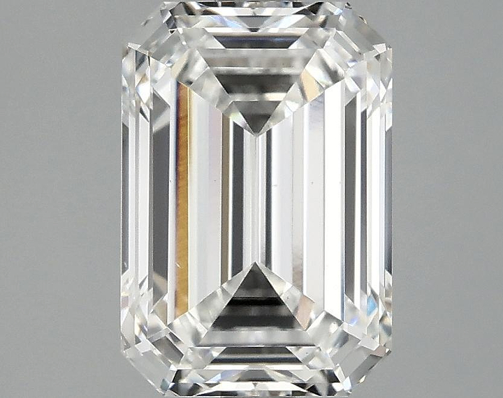 2.89 Carat Emerald Shaped Ideal Cut VS1 IGI Certified Lab Grown Diamond