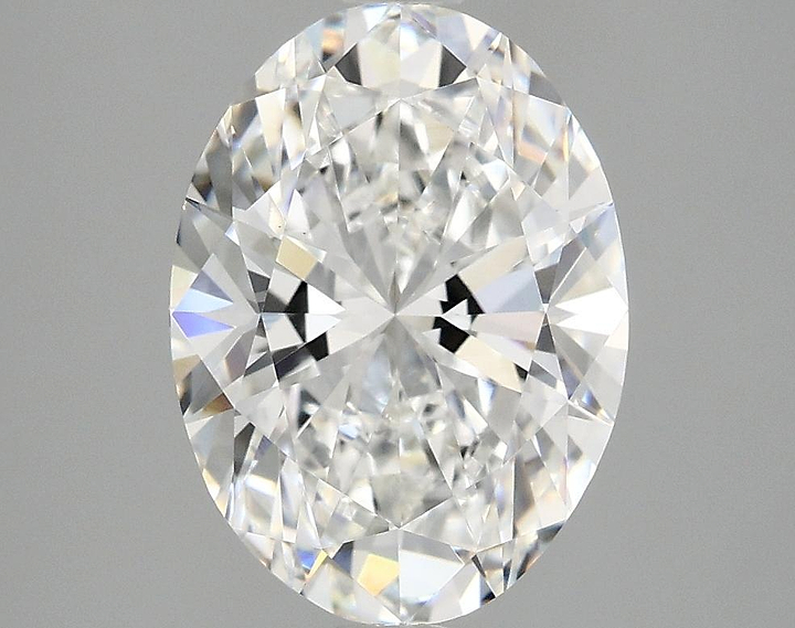 3.02 Carat Oval Shaped Excellent Cut VVS2 IGI Certified Lab Grown Diamond