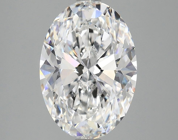 3.03 Carat Oval Shaped Ideal Cut VVS2 IGI Certified Lab Grown Diamond