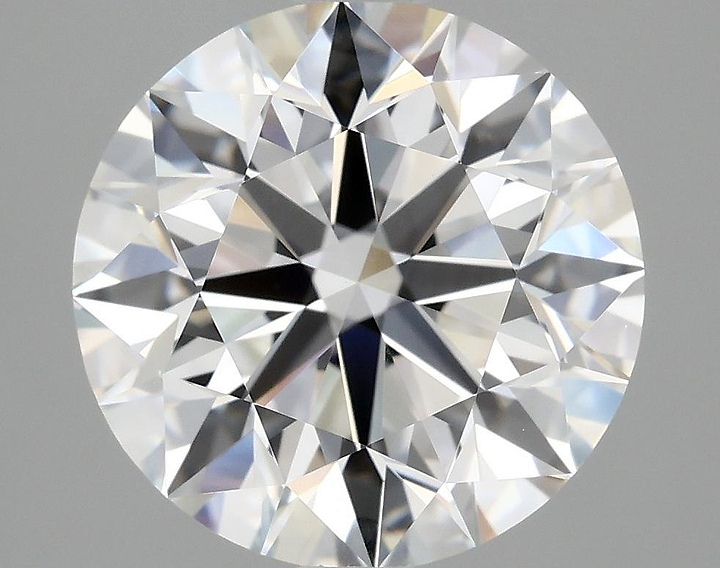 2.57 Carat Round Shaped Excellent Cut VVS2 IGI Certified Lab Grown Diamond