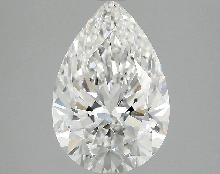3.08 Carat Pear Shaped Excellent Cut VS1 IGI Certified Lab Grown Diamond