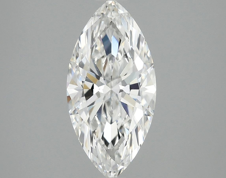 2.07 Carat Marquise Shaped Ideal Cut VVS2 IGI Certified Lab Grown Diamond