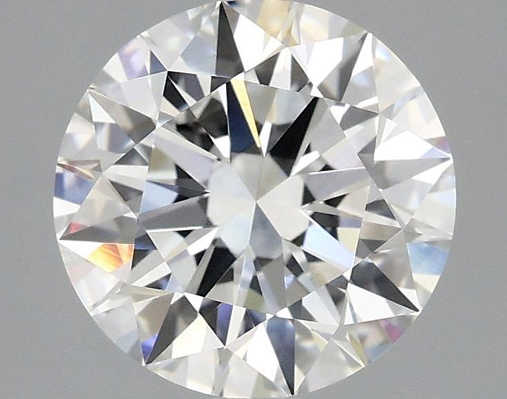 2.45 Carat Round Shaped Ideal Cut VVS2 IGI Certified Lab Grown Diamond