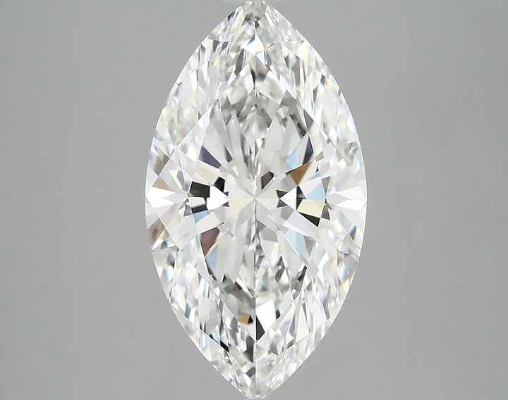 3.03 Carat Marquise Shaped Excellent Cut VVS2 IGI Certified Lab Grown Diamond