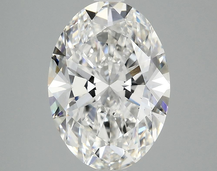 3.1 Carat Oval Shaped Ideal Cut VS2 IGI Certified Lab Grown Diamond