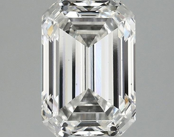 2.05 Carat Emerald Shaped Ideal Cut VS2 IGI Certified Lab Grown Diamond