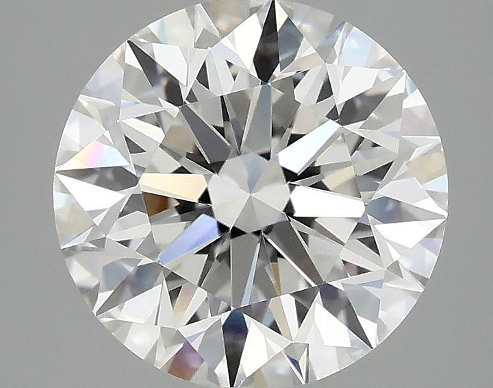 3.1 Carat Round Shaped Excellent Cut VVS2 IGI Certified Lab Grown Diamond