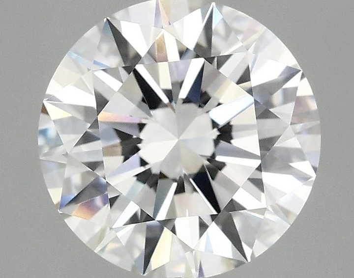 2.52 Carat Round Shaped Ideal Cut VVS2 IGI Certified Lab Grown Diamond