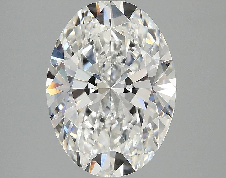 3.09 Carat Oval Shaped Excellent Cut VVS2 IGI Certified Lab Grown Diamond