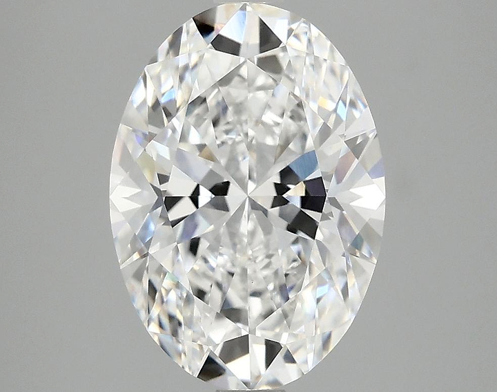 3.08 Carat Oval Shaped Ideal Cut VVS2 IGI Certified Lab Grown Diamond