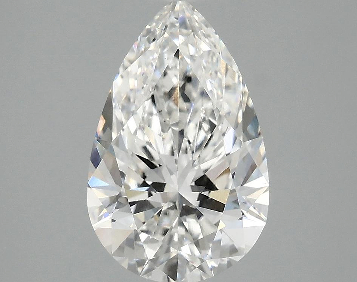 2.05 Carat Pear Shaped Ideal Cut VS1 IGI Certified Lab Grown Diamond