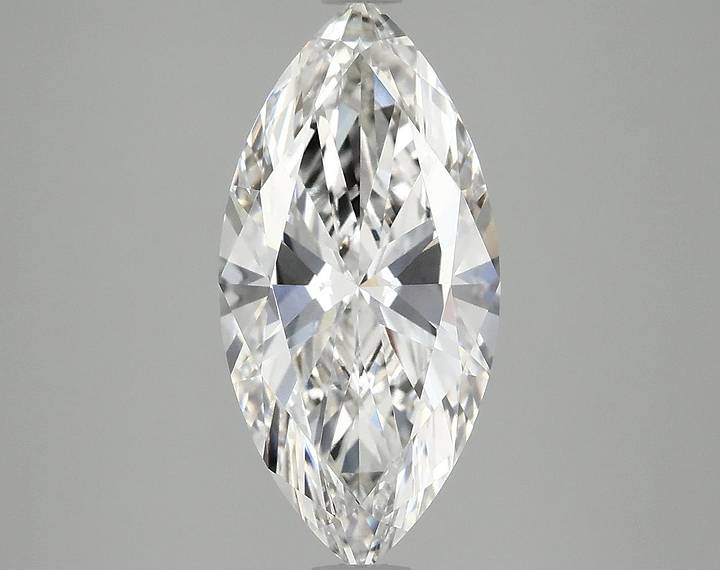 2.97 Carat Marquise Shaped Ideal Cut VVS2 IGI Certified Lab Grown Diamond