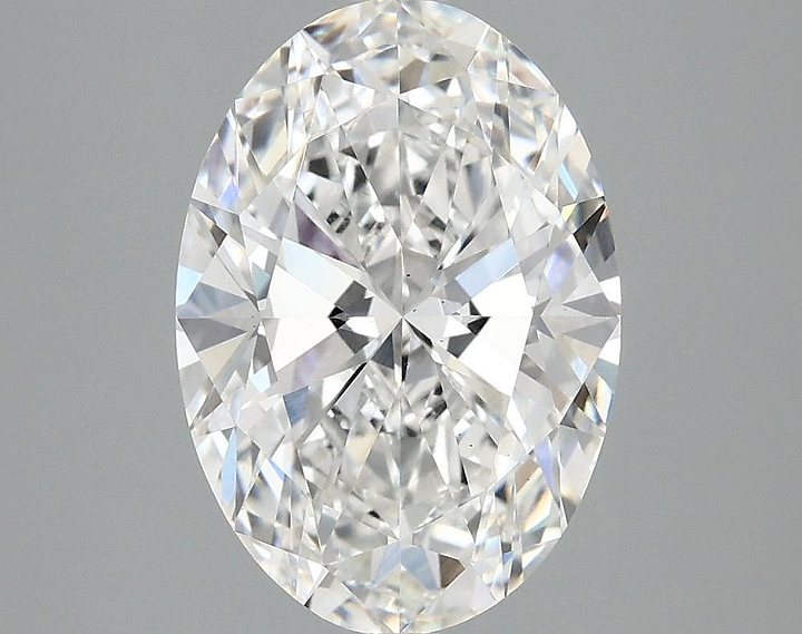 3.06 Carat Oval Shaped Ideal Cut VS2 IGI Certified Lab Grown Diamond