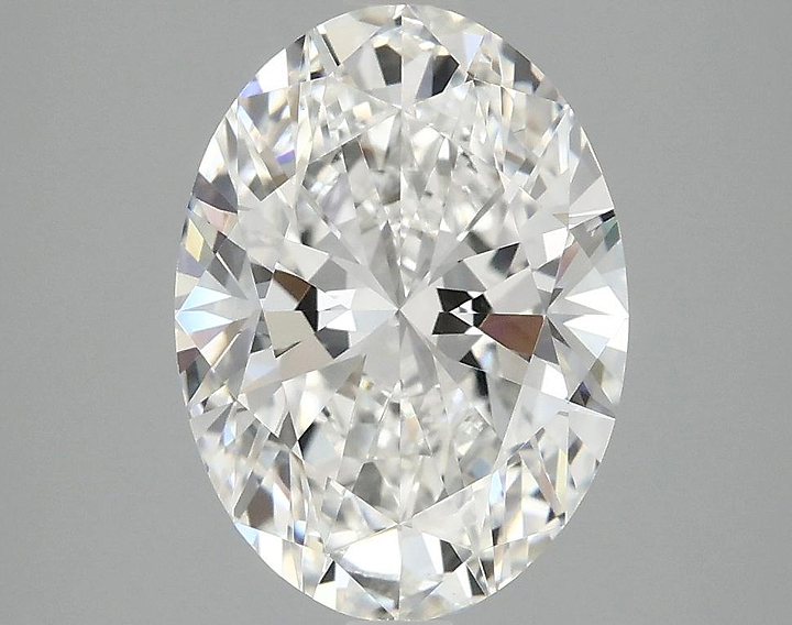 3.07 Carat Oval Shaped Excellent Cut VVS2 IGI Certified Lab Grown Diamond