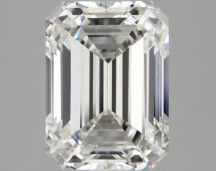 2.97 Carat Emerald Shaped Excellent Cut VS1 IGI Certified Lab Grown Diamond