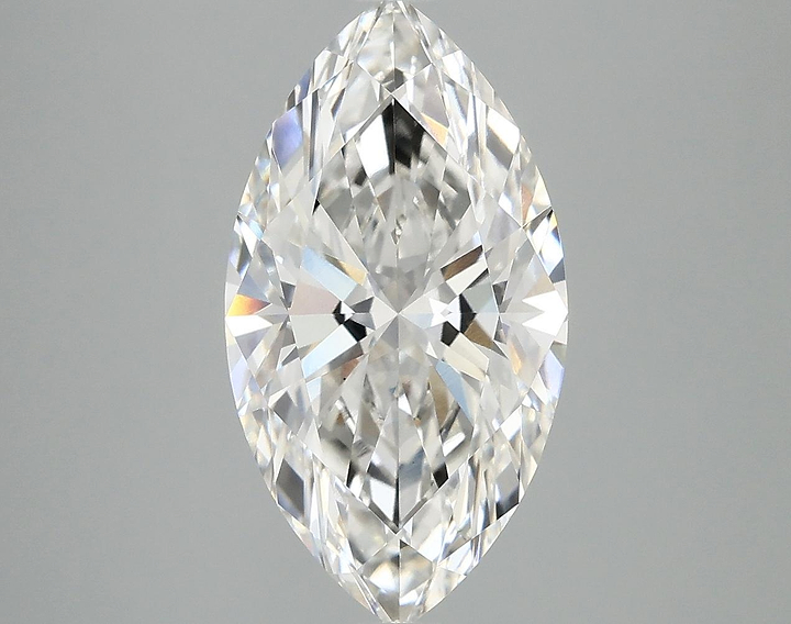 3.46 Carat Marquise Shaped Excellent Cut VS1 IGI Certified Lab Grown Diamond