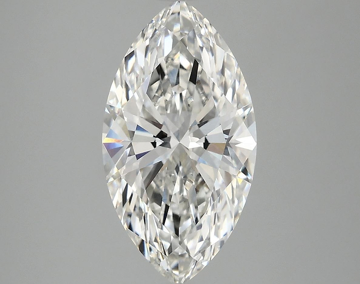 3.0 Carat Marquise Shaped Excellent Cut VVS2 IGI Certified Lab Grown Diamond