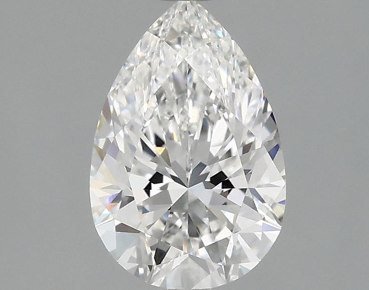 1.5 Carat Pear Shaped Excellent Cut VVS2 IGI Certified Lab Grown Diamond