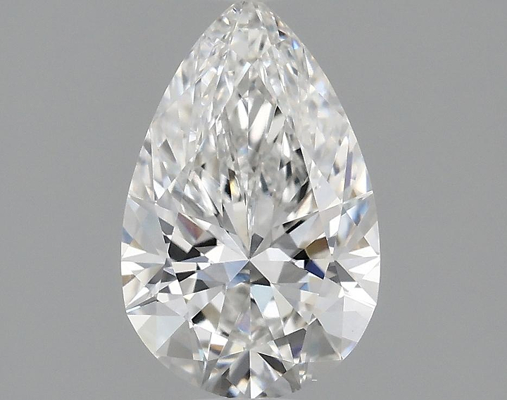 0.98 Carat Pear Shaped Ideal Cut VS1 IGI Certified Lab Grown Diamond
