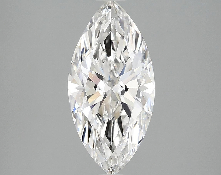 2.1 Carat Marquise Shaped Ideal Cut VS1 IGI Certified Lab Grown Diamond