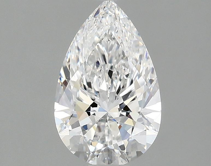 1.02 Carat Pear Shaped Ideal Cut VVS2 IGI Certified Lab Grown Diamond
