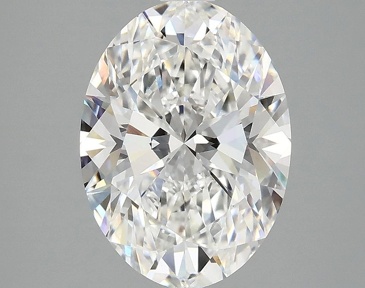 3.09 Carat Oval Shaped Excellent Cut VVS2 IGI Certified Lab Grown Diamond