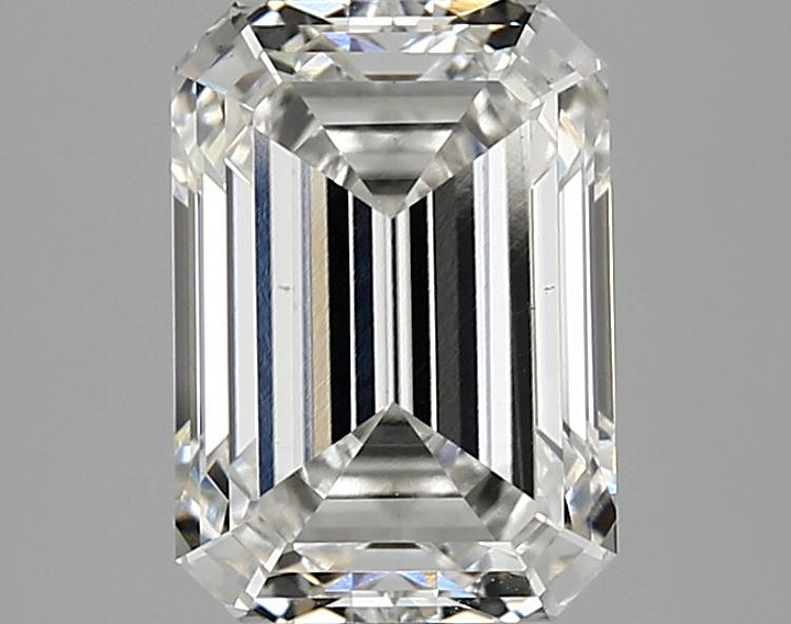 3.09 Carat Emerald Shaped Ideal Cut VS1 IGI Certified Lab Grown Diamond