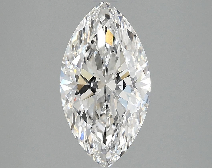 2.08 Carat Marquise Shaped Excellent Cut VVS2 IGI Certified Lab Grown Diamond