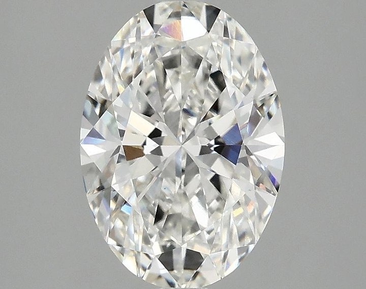 2.1 Carat Oval Shaped Ideal Cut VVS2 IGI Certified Lab Grown Diamond