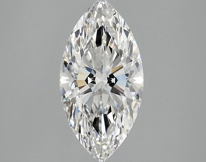 1.55 Carat Marquise Shaped Ideal Cut VVS2 IGI Certified Lab Grown Diamond