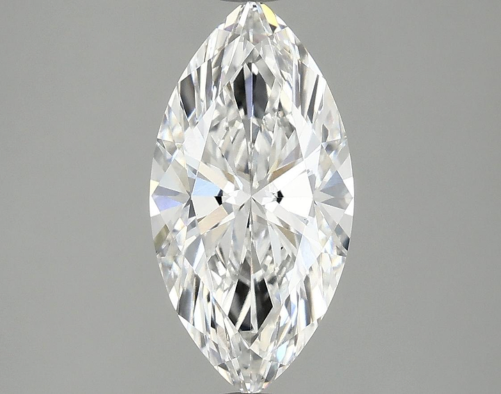 2.09 Carat Marquise Shaped Ideal Cut VS2 IGI Certified Lab Grown Diamond