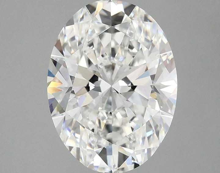3.05 Carat Oval Shaped Excellent Cut VVS2 IGI Certified Lab Grown Diamond