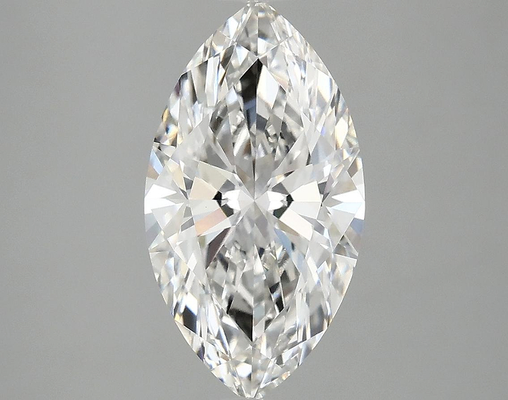 2.59 Carat Marquise Shaped Excellent Cut VVS2 IGI Certified Lab Grown Diamond