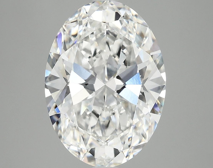 4.03 Carat Oval Shaped Ideal Cut VVS2 IGI Certified Lab Grown Diamond