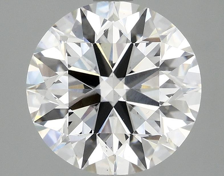 2.97 Carat Round Shaped Excellent Cut VS2 IGI Certified Lab Grown Diamond